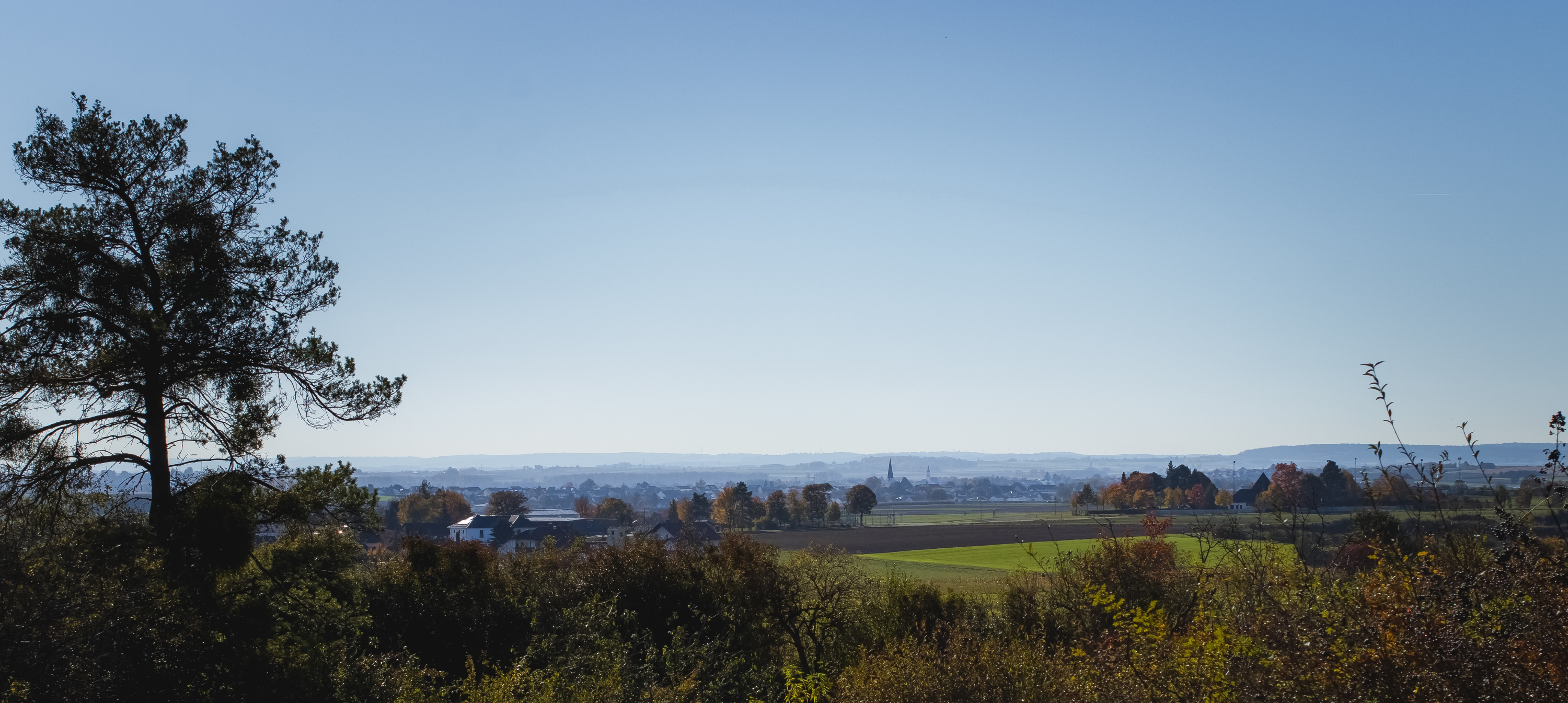 Eitensheim mit Blick vom Reisberg