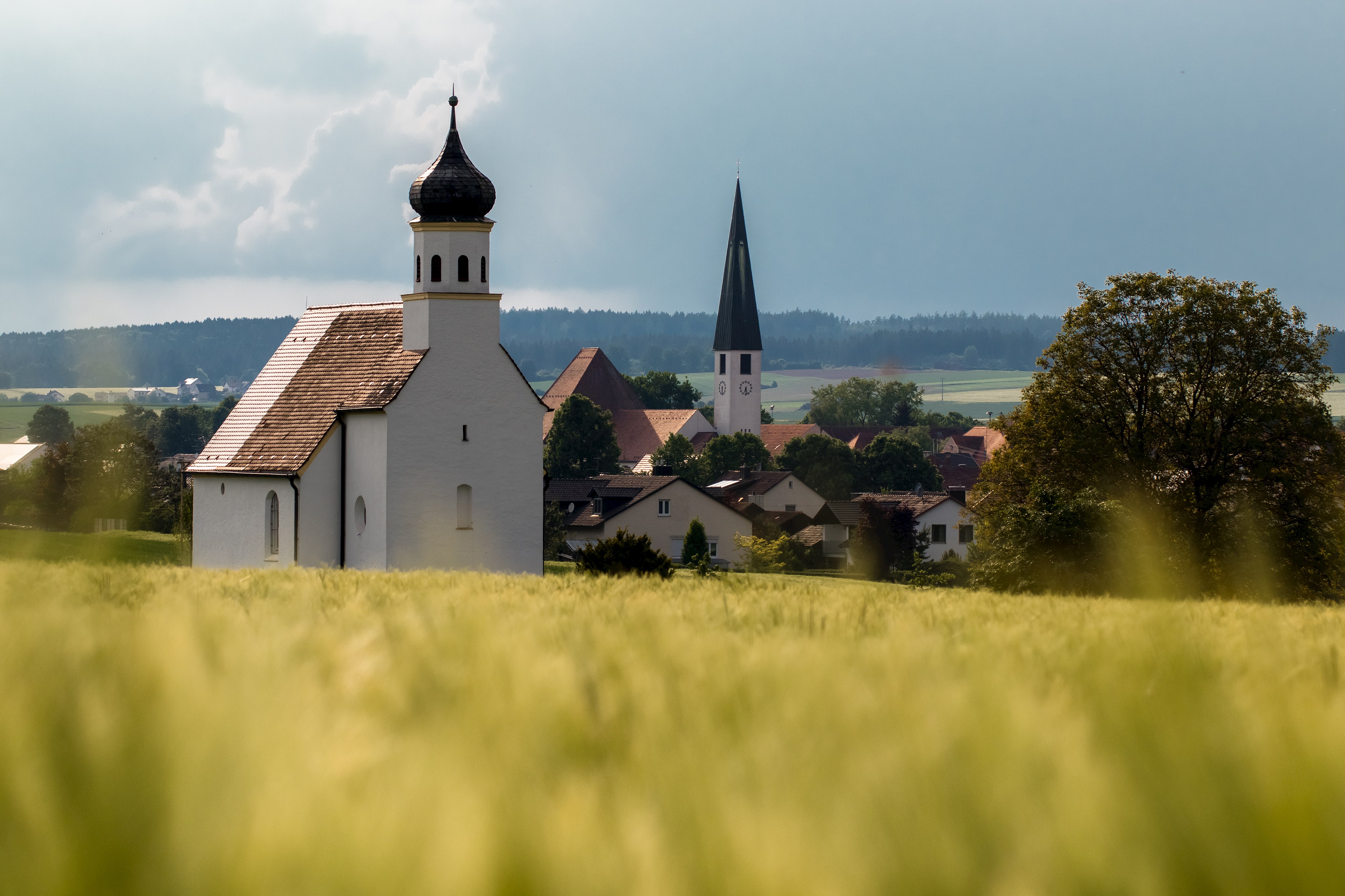 Sebastikapelle und Kirche