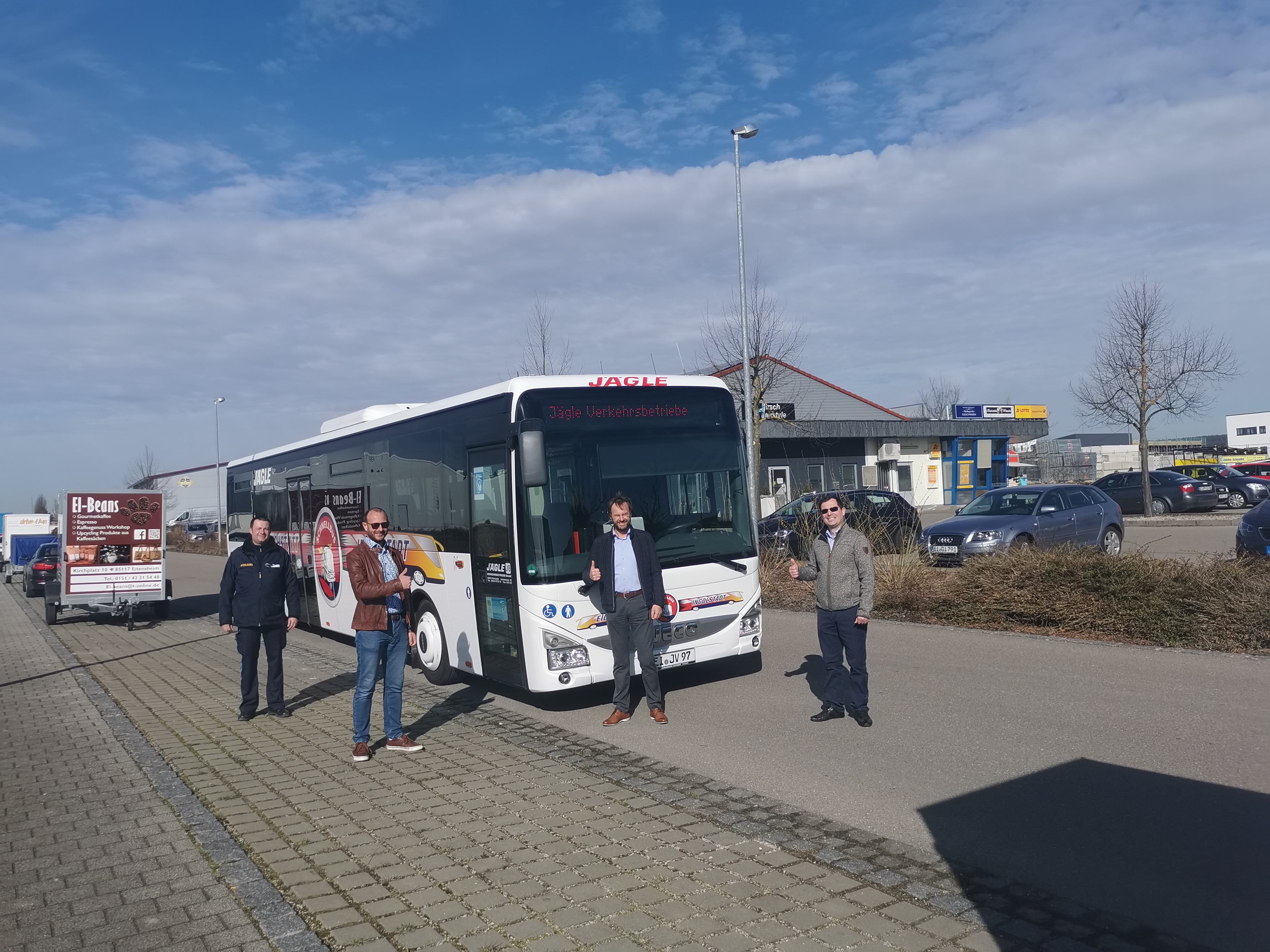 Die Schnellbuslinie X80 Ingolstadt - Eichstätt hält in Zukunft auch in Eitensheim