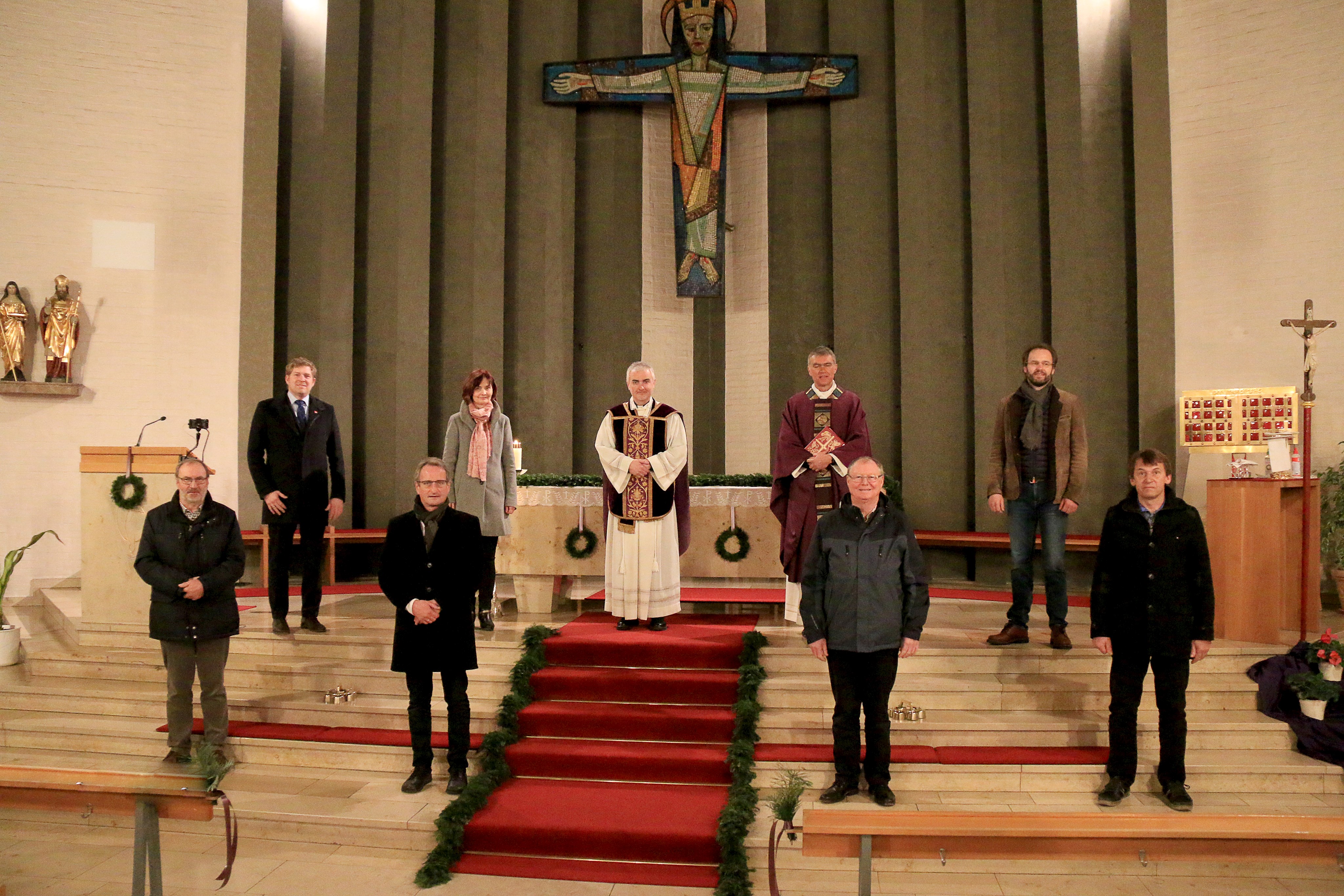 Pfarrer Krzysztof Duzynski wurde offiziell in sein neues Amt in der Pfarrei Buxheim-Eitensheim eingeführt