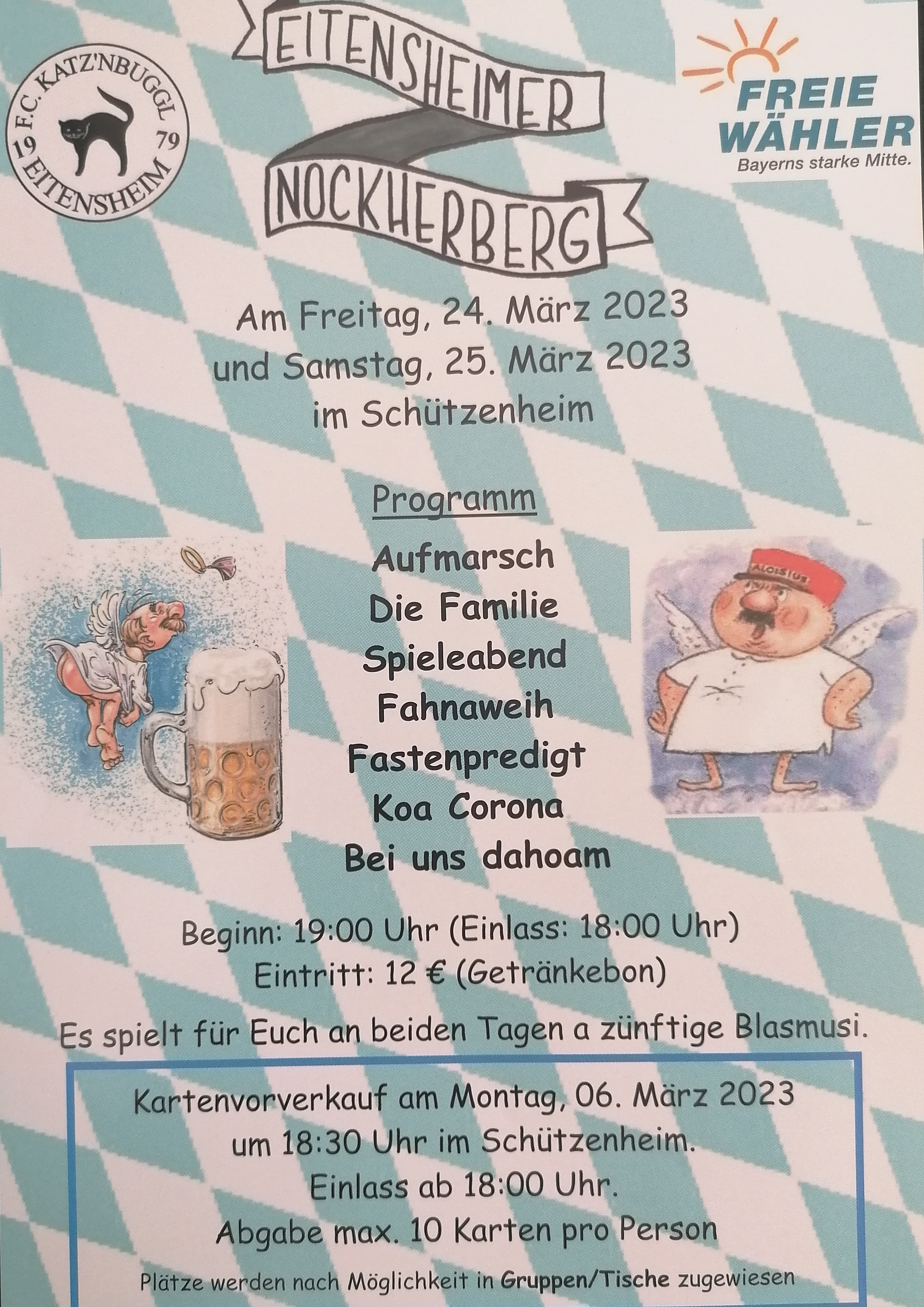 Starkbierfest - Eitensheimer Nockherberg am 24. und 25. März 2023