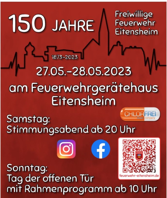 Flyer 150 Jahre FFW Eitensheim