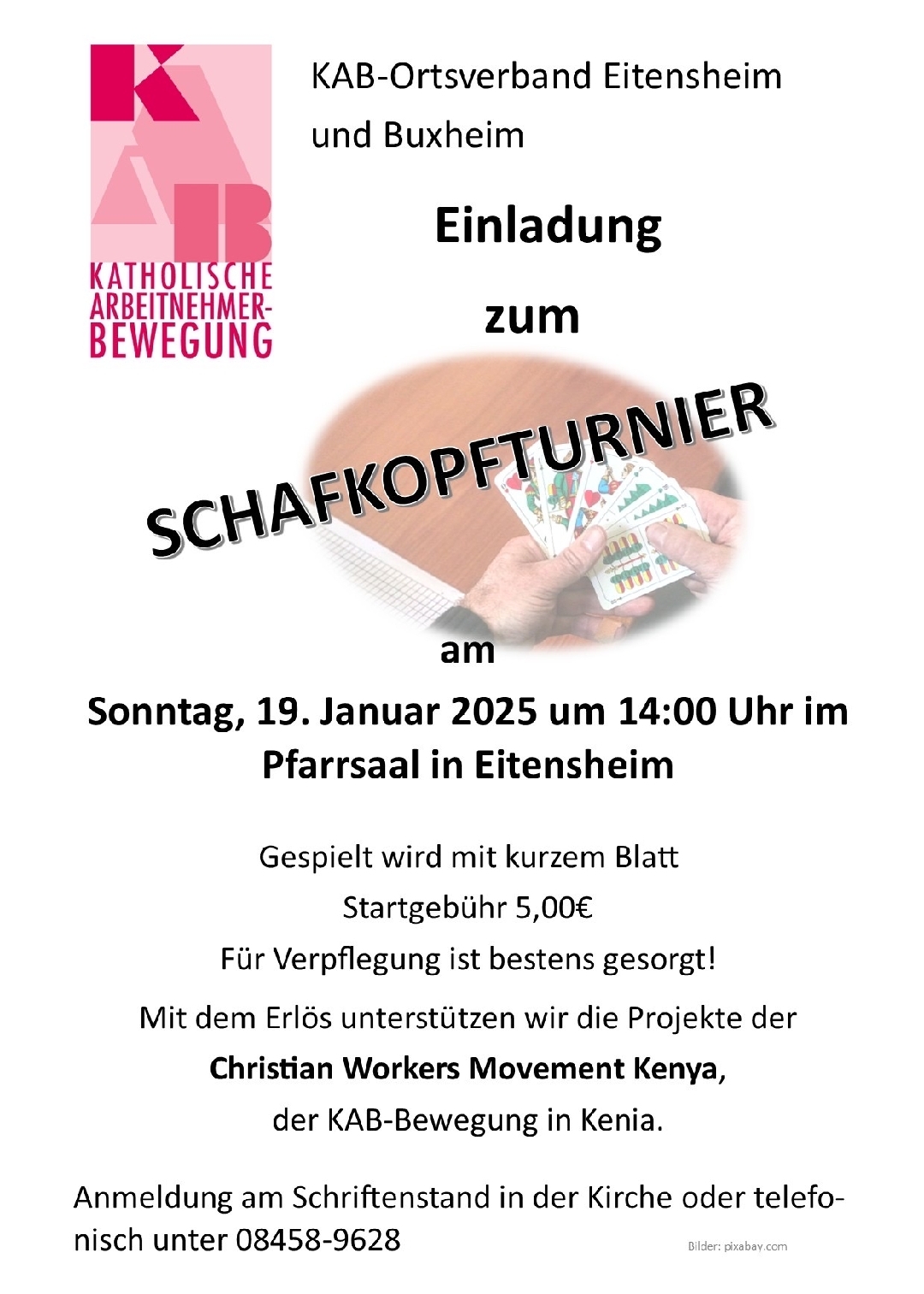 Schafkopfturnier KAB 2025