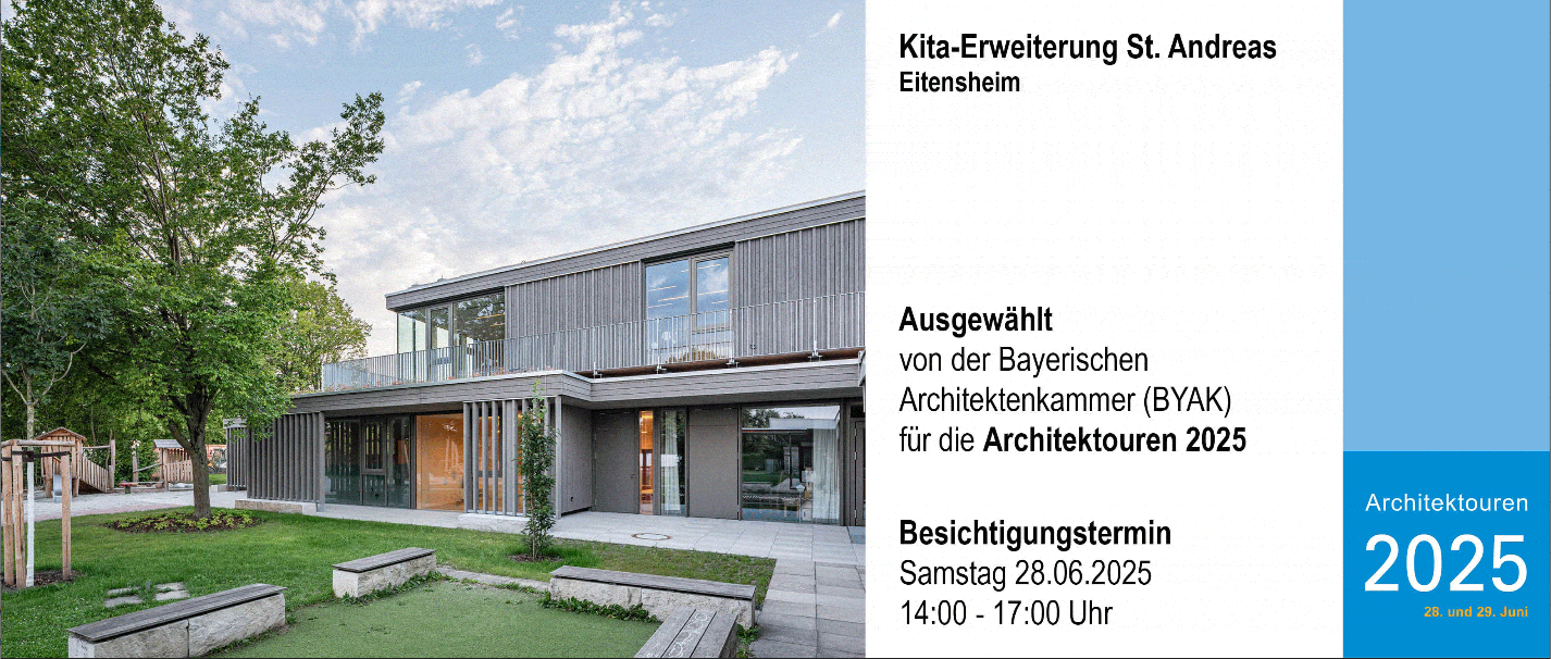 Besichtigung Kita-Erweiterung St. Andreas - Architektouren 2025