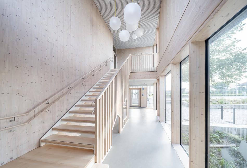 Kita St. Andreas, Treppen- und Spielraum-Foto Maximilian Gottwald