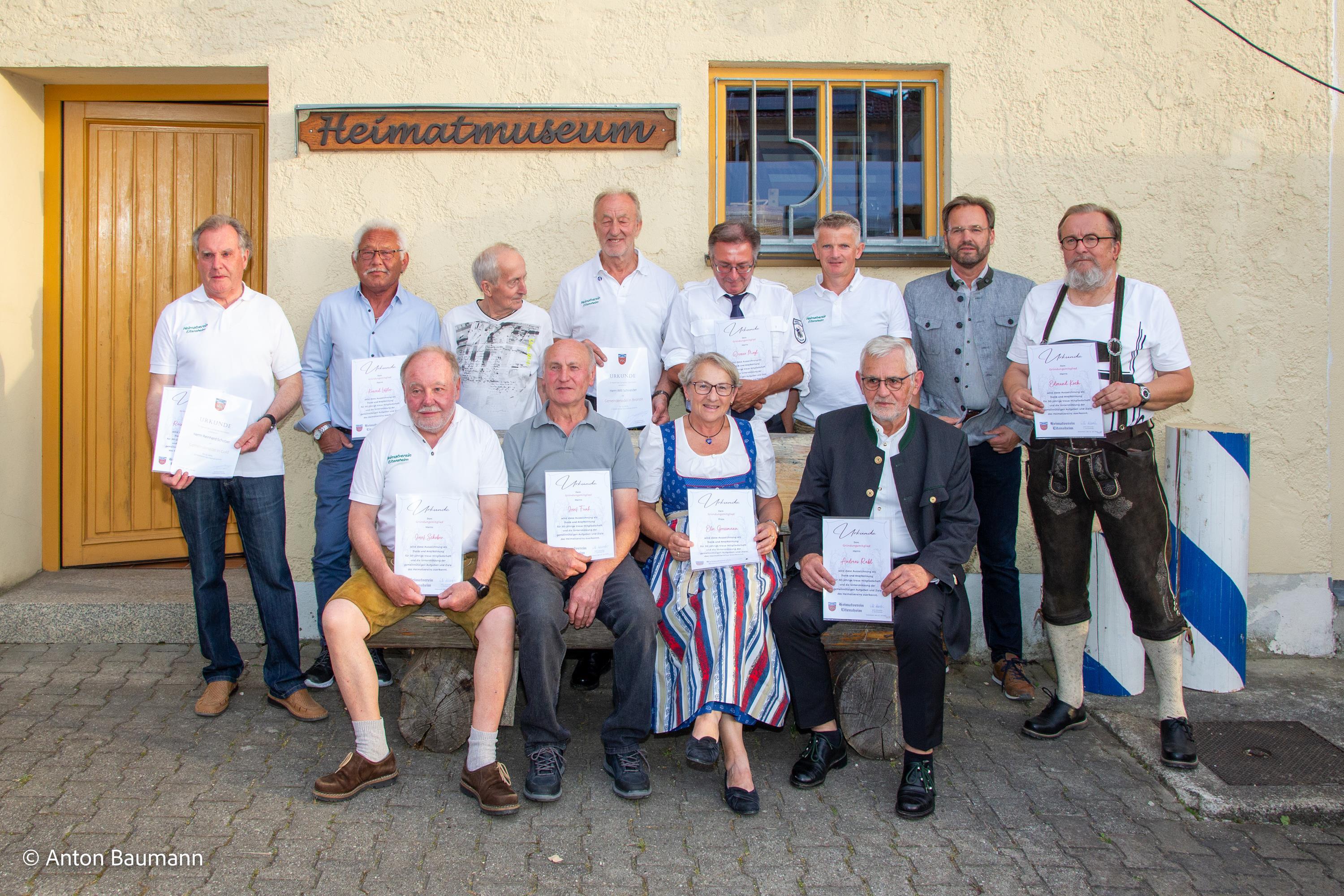 Ehrung anlässlich des 30-jährigen Jubiläums
