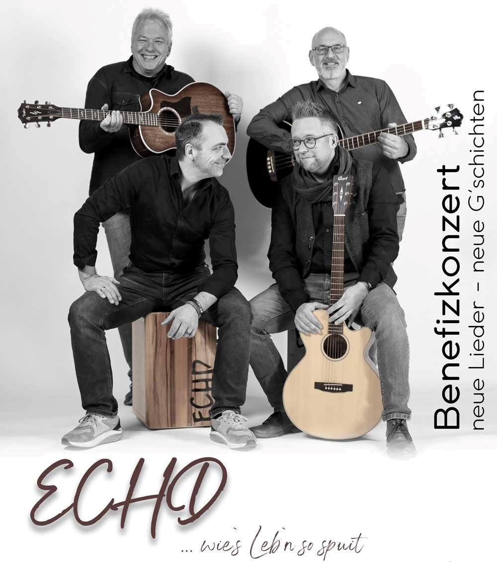 Band ECHD mit dem Programm neue Lieder, neue Geschichten 